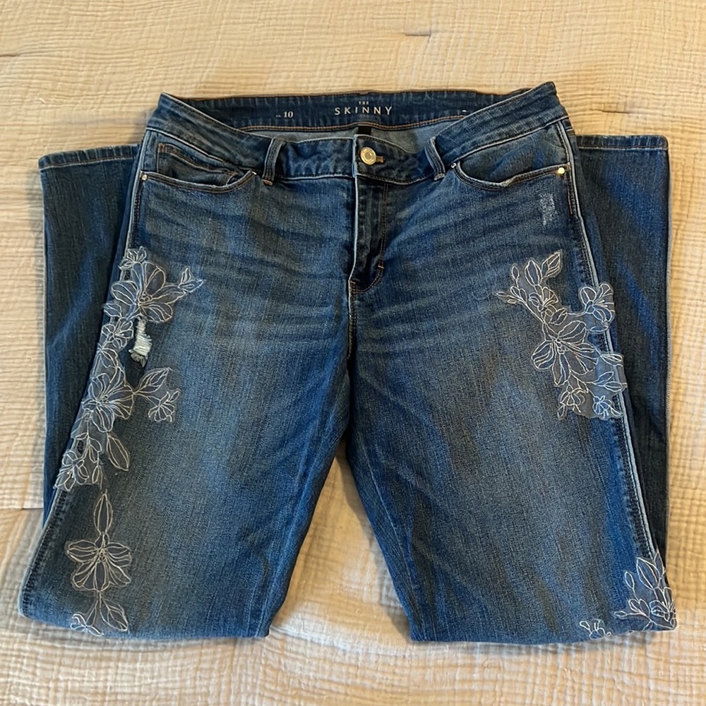 White House Black Market skinny jeans